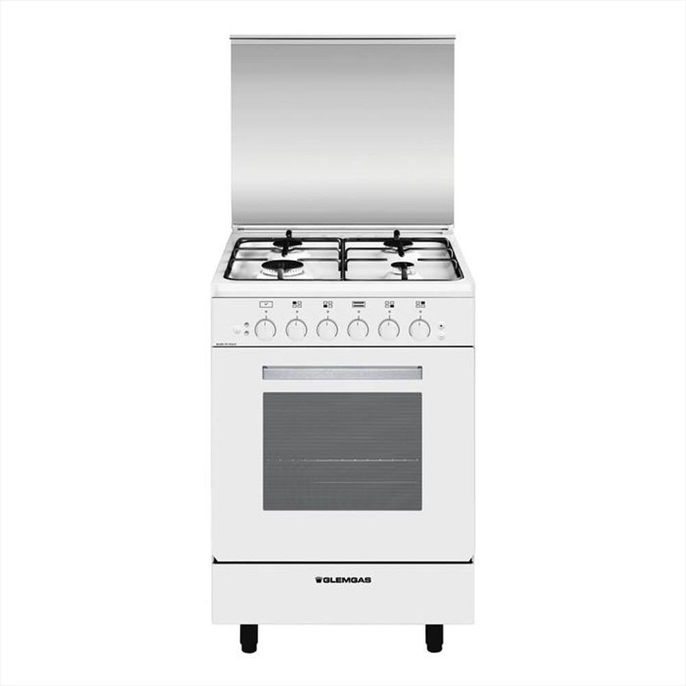 "GLEM GAS - Cucina a gas A554VX Classe A-Bianco"