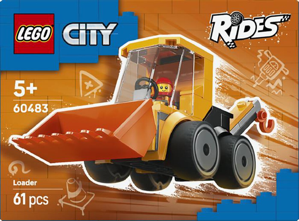 Immagine del prodotto LEGO - CITY Veicoli &ndash; Ruspa da cantiere - 60483