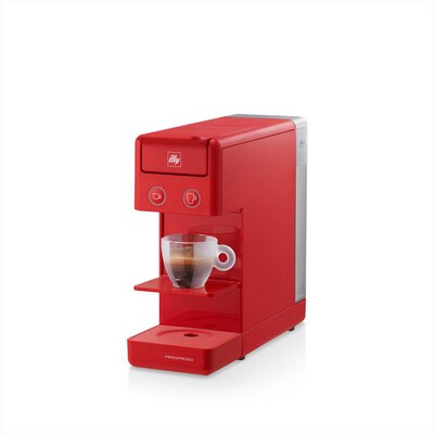 ILLY - Macchina da caffè a capsule Y3.3-ROSSO