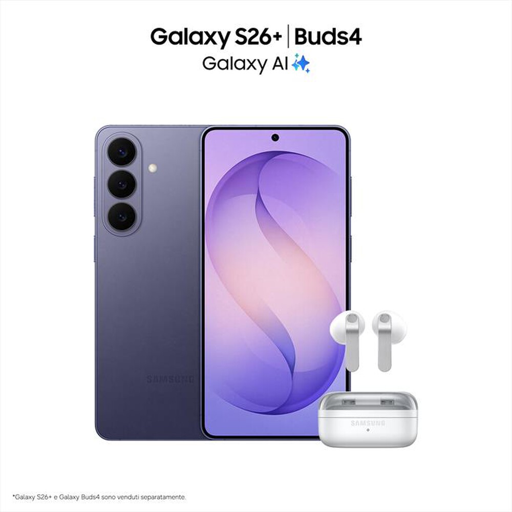 Immagine del prodotto SAMSUNG - Smartphone Galaxy S26+ 256GB/12GB-Cobalt Violet