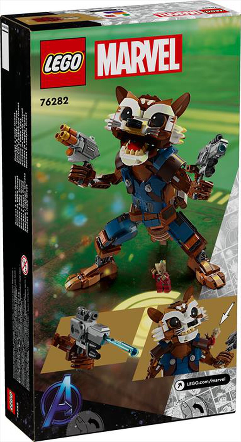 Immagine del prodotto LEGO - SUPER HEROES MARVEL Rocket e Baby Groot 76282