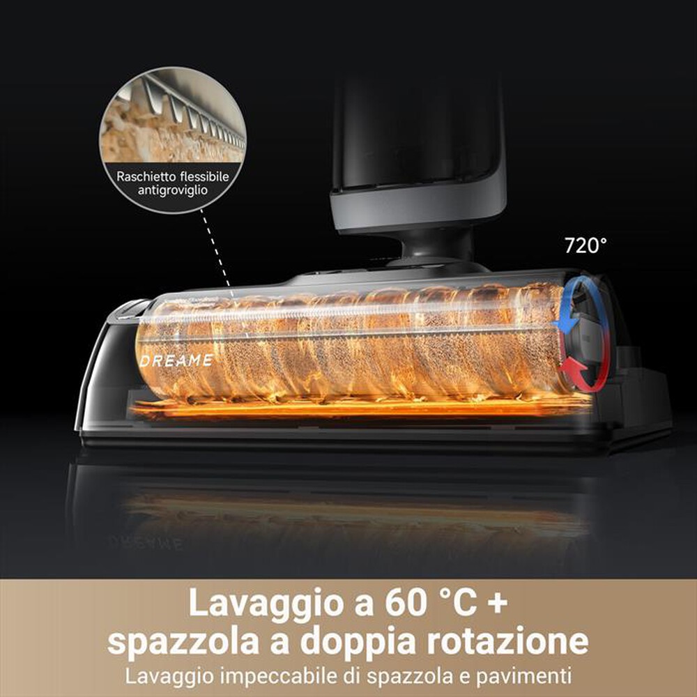 "DREAME - Scopa elettrica H14 PRO-Nero/Bianco"