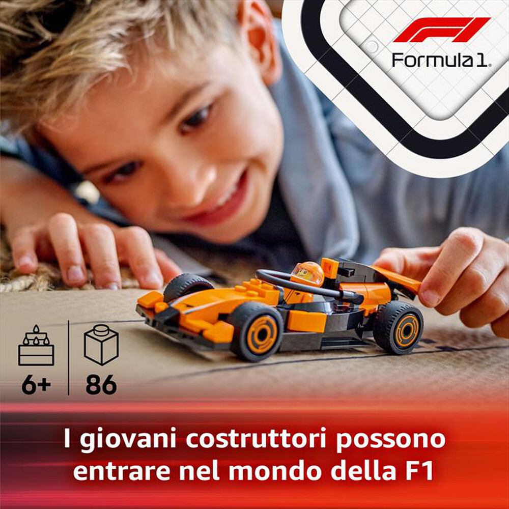 Immagine del prodotto LEGO - CITY FORMULA 1 Pilota e monoposto McLaren F1 60442
