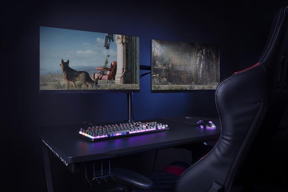 "TRUST - GXT1120 MARA DUAL MONITOR ARM-Black"
