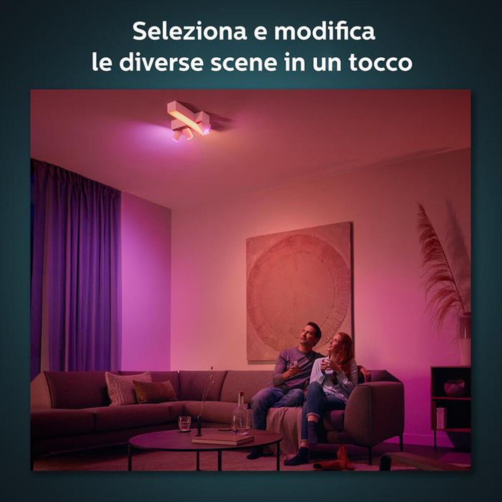 "PHILIPS - HUE DIMMER SWITCH V2 INTERRUTTORE WIRELESS-Bianca"