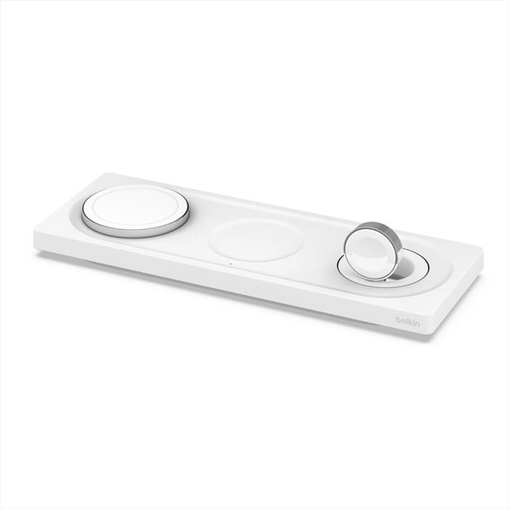 "BELKIN - TAPPETINO DI RICARICA WIRELESS MAGSAFE 3 IN 1-bianco"