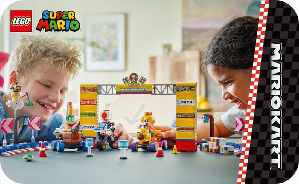 Immagine del prodotto LEGO - SUPER MARIO MarioKart Baby Peach Gran Premio 72036