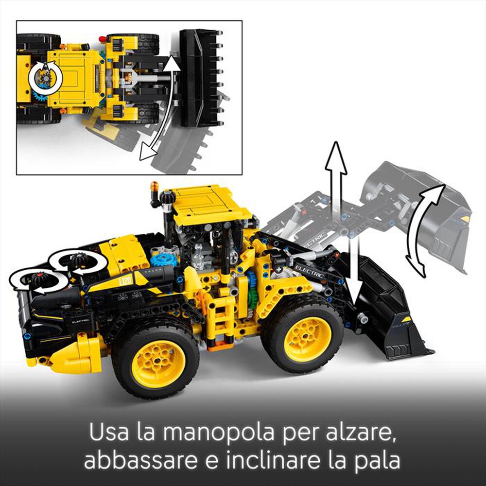 Immagine del prodotto LEGO - TECHNIC Pala gommata Volvo L120 Electric 42209