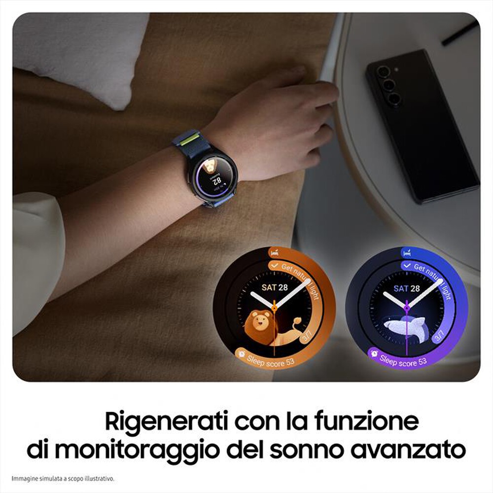 "SAMSUNG - Galaxy Watch6 Classic 47mm-Silver"
