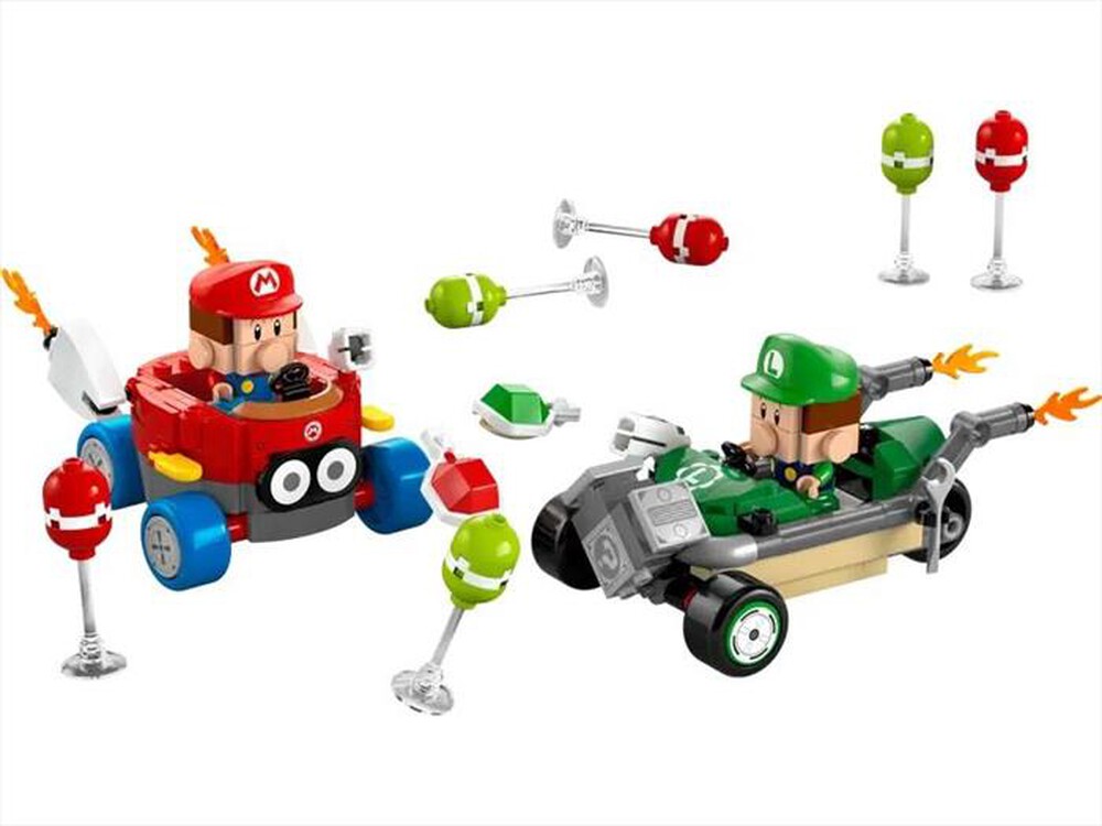 "LEGO - SUPER MARIO Mario Kart: Baby Mario vs Baby - 72034-Multicolore"