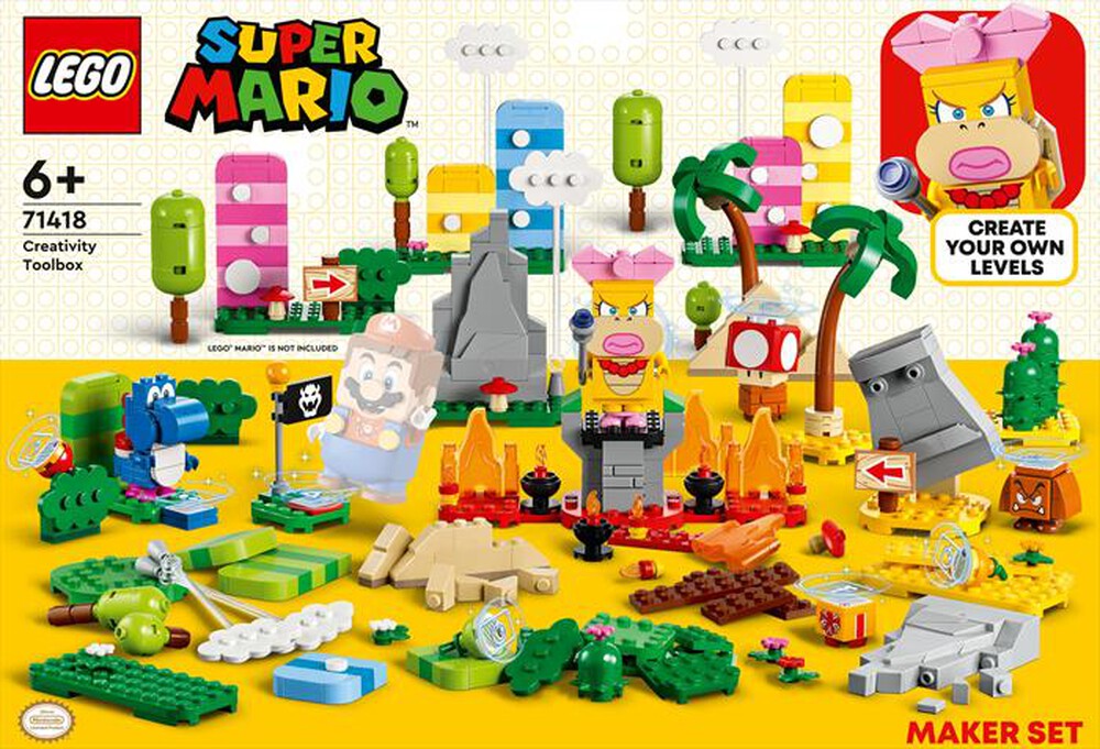 Immagine del prodotto LEGO - SUPER MARIO TOOLBOX CREATIVA - 71418