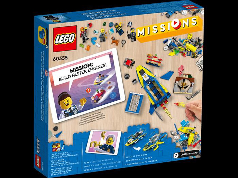 "LEGO - CITY MISSIONI INVESTIGATIVE DELLA POLIZA - 60355"