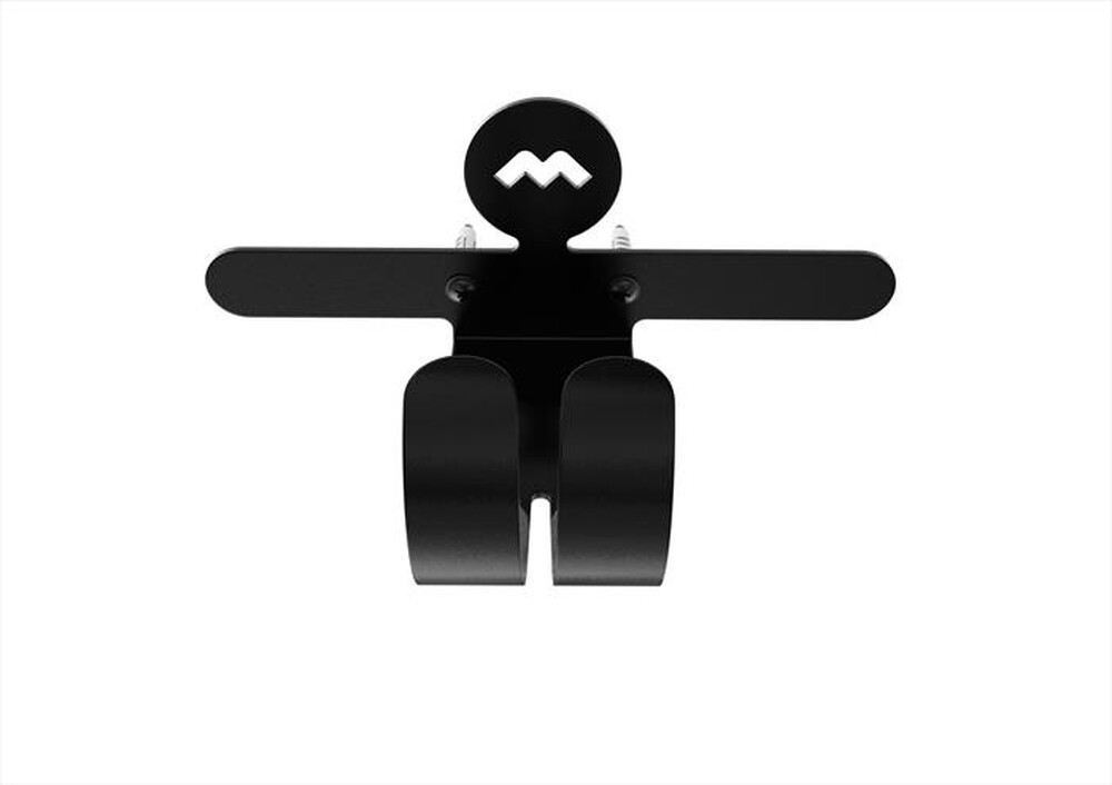 "MELICONI - OMINO GANCIO SOFFITTO BIC-Acciaio di colore nero con pro"