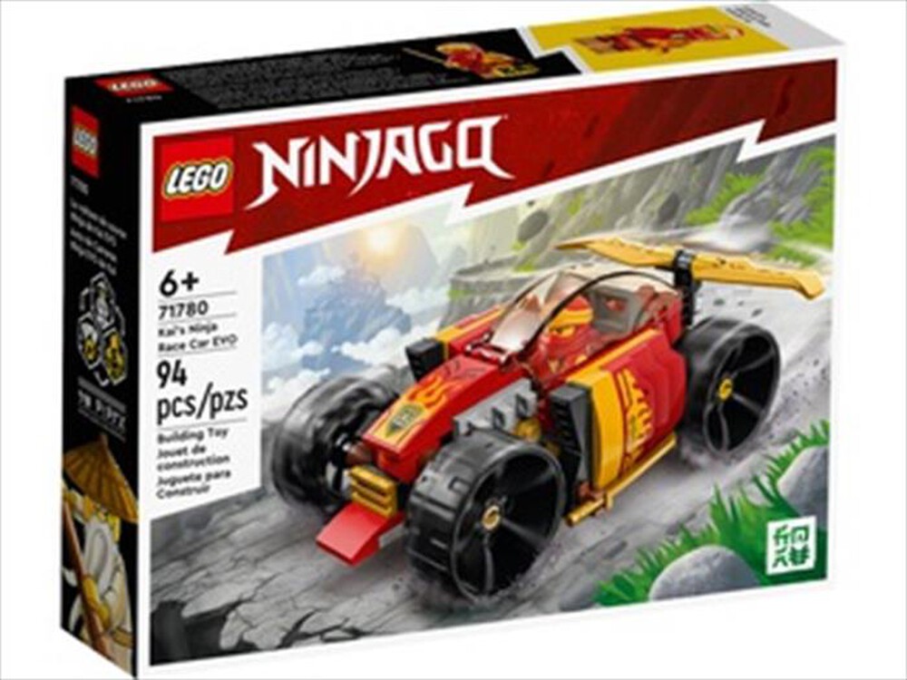 "LEGO - NINJAGO Auto da corsa Ninja di Kai EVOLUTION-71780-Multicolore"