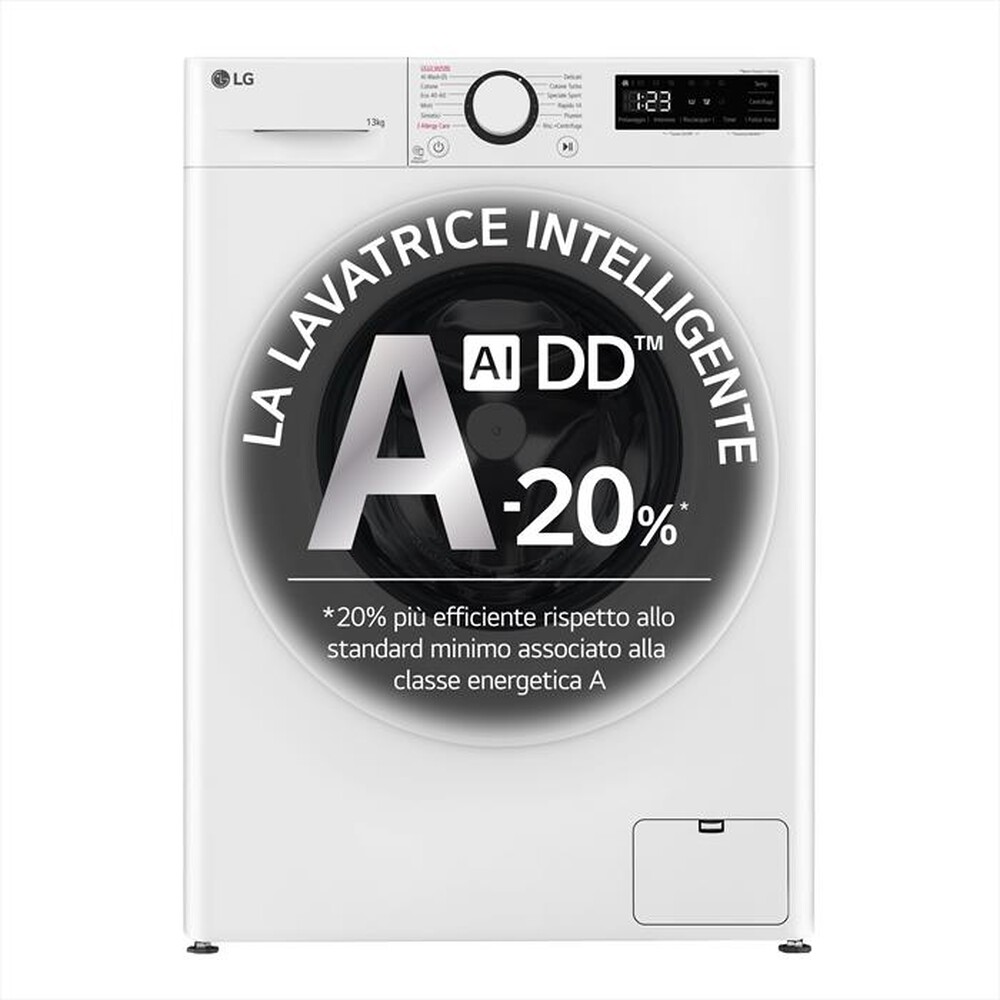 Immagine del prodotto LG - Lavatrice AI DD R3 F4R3013NSWW 13kg Classe A-Bianco
