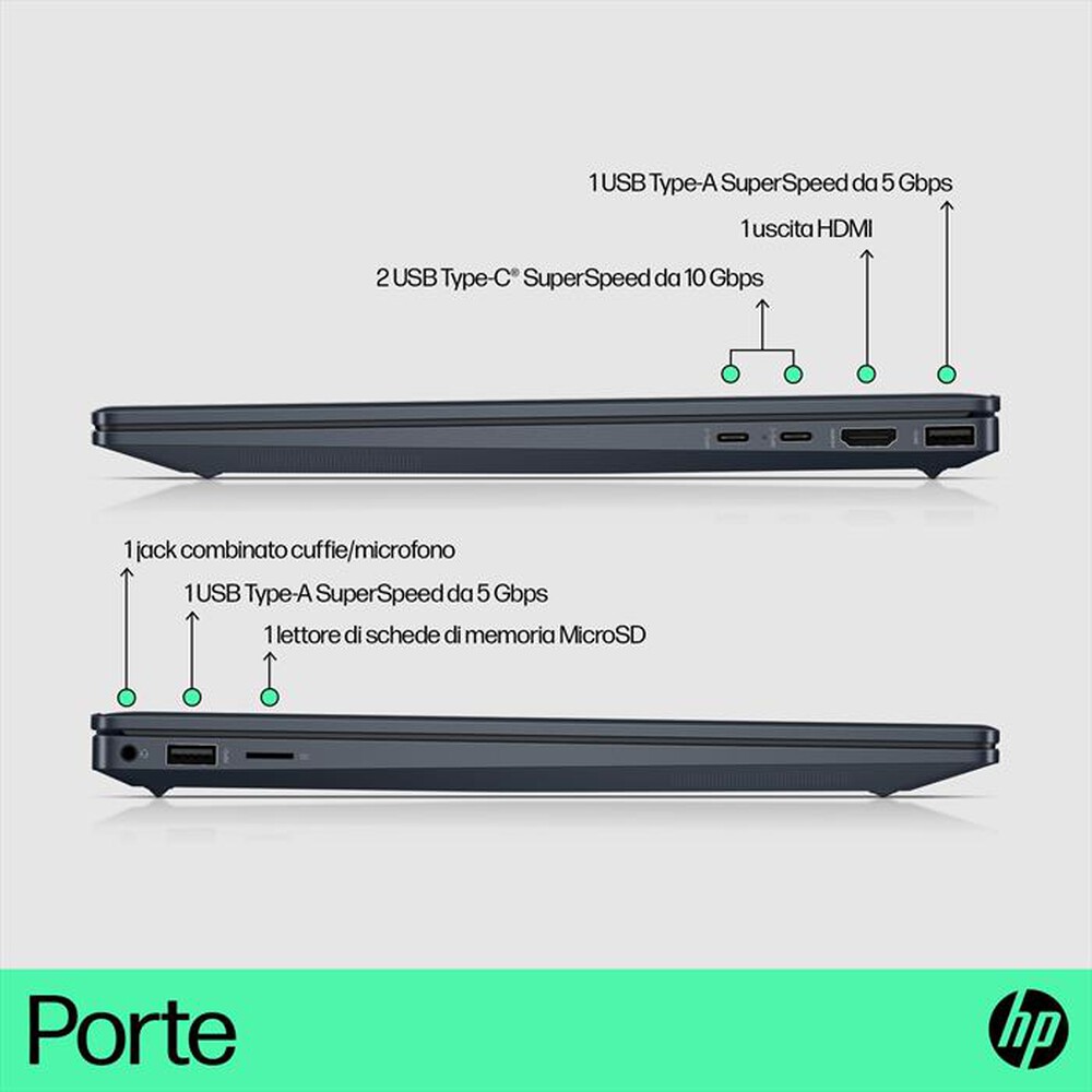 Immagine del prodotto HP - Notebook PAVILION PLUS 14-EH1001NL-Space Blue