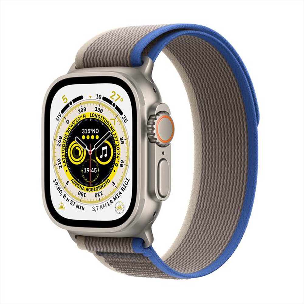 Immagine del prodotto APPLE - Watch Ultra GPS + Cellular 49mm S/M-Trail Loop Blu/Grigio