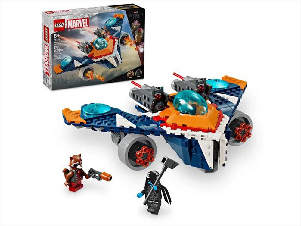 "LEGO - Warbird di Rocket vs. Ronan - 76278-Multicolore"