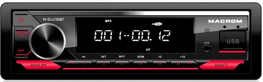 Immagine del prodotto MACROM - Car stereo M-DL4100BT-NERO