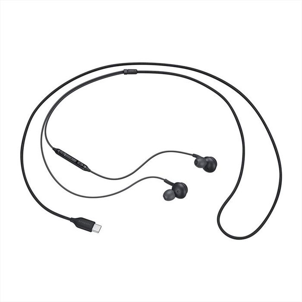 "SAMSUNG - AURICOLARI A FILO CON CONNETTORE TYPE-C-Nero"