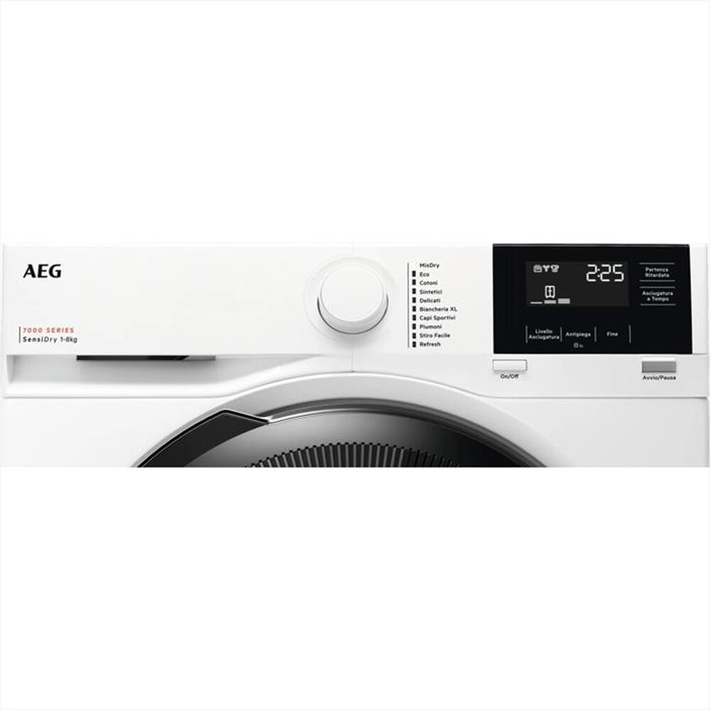 Immagine del prodotto AEG - Asciugatrice TR7HG8C 8Kg Classe C-Bianco
