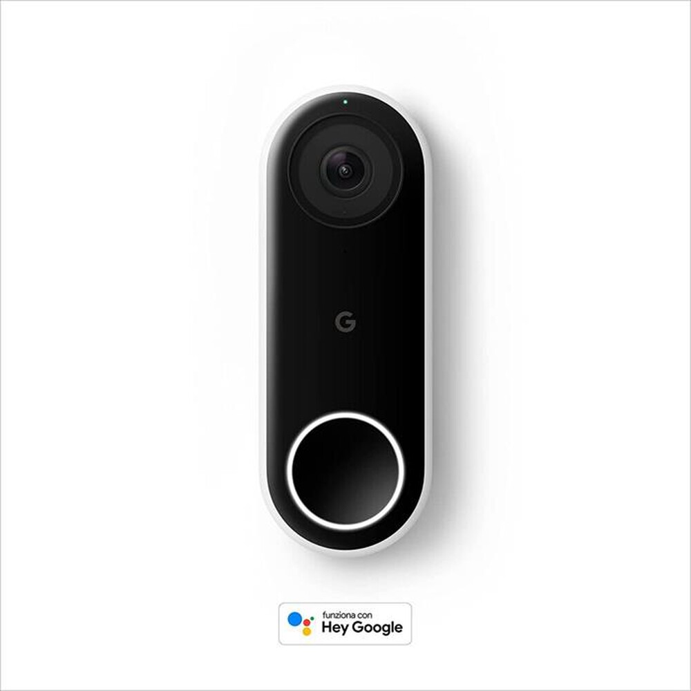 "GOOGLE - NEST DOORBELL (CON CAVO)-Nero"