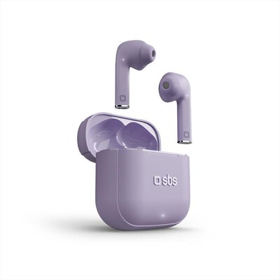 SBS - Auricolare bluetooth TEEARTWSBEATFREEBTV-Viola