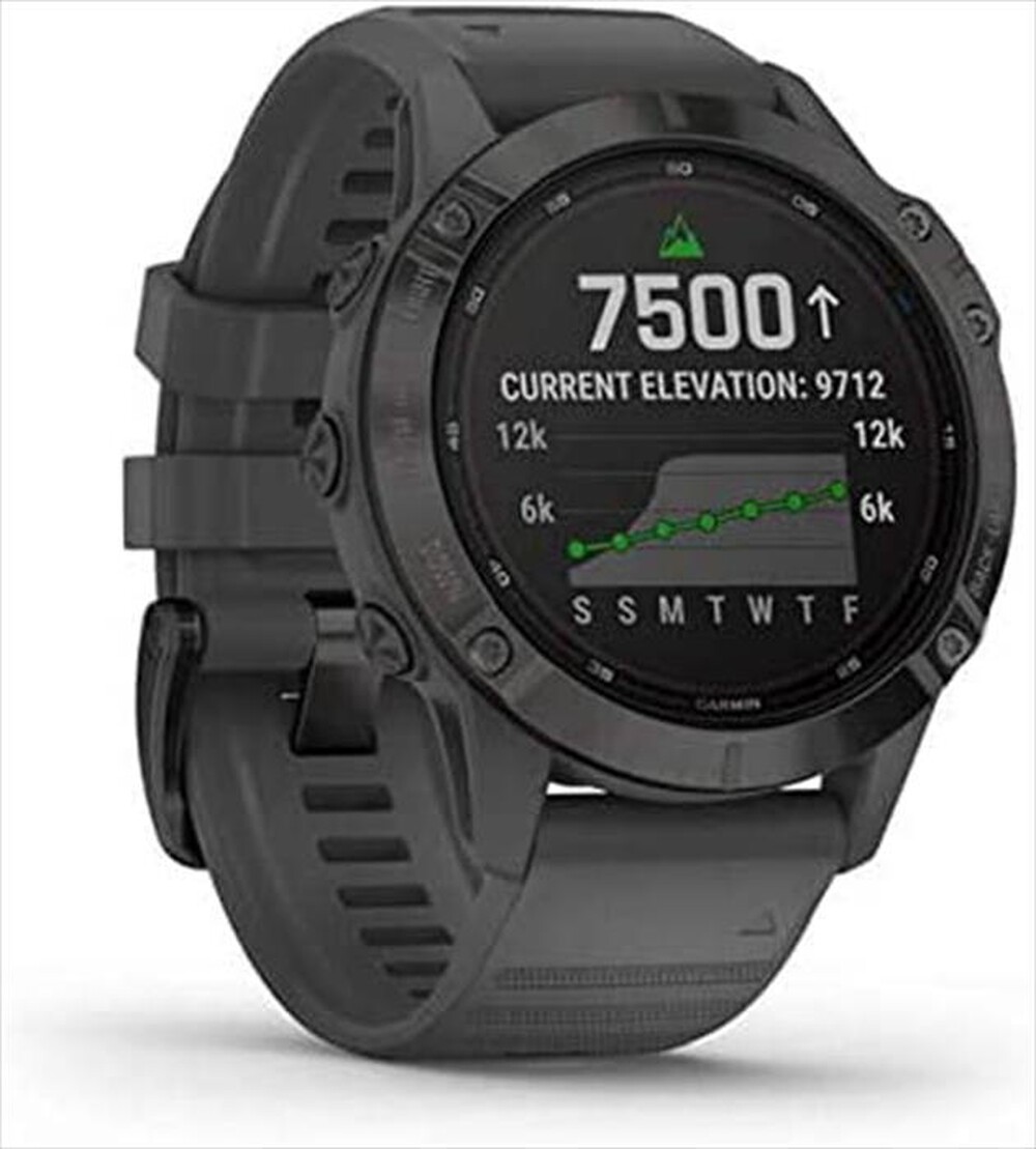 "GARMIN - Smart watch Fenix 6 Pro Solar-Nero"