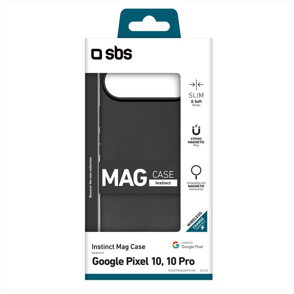 Immagine del prodotto SBS - Cover Instinct Mag per Google Pixel 10/10 Pro-Nero