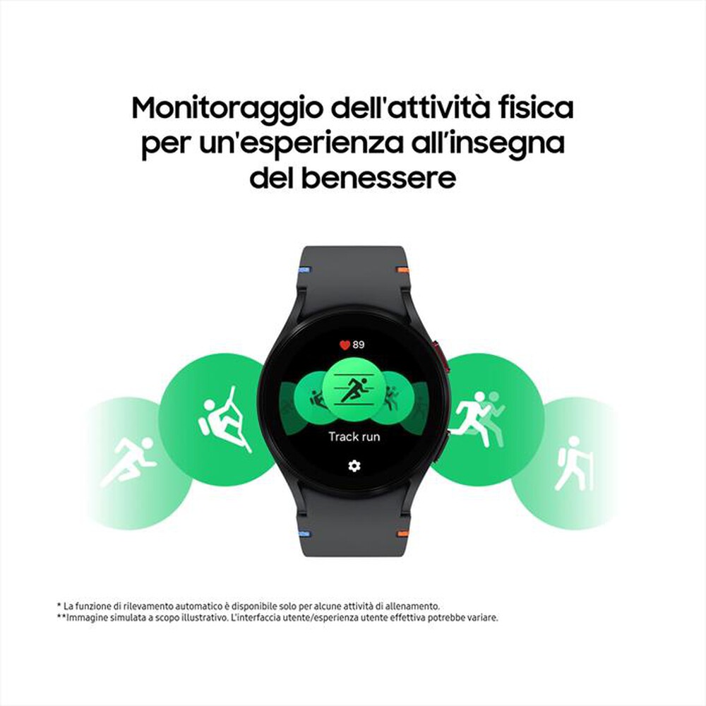"SAMSUNG - Smartwatch GALAXY WATCH FE 40MM BT-Black"