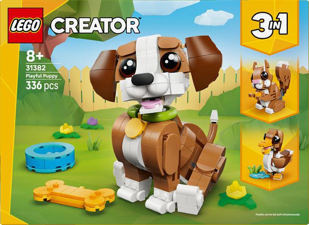 Immagine del prodotto LEGO - CREATOR 3IN1 Adorabili animali: cagnolino giocoso