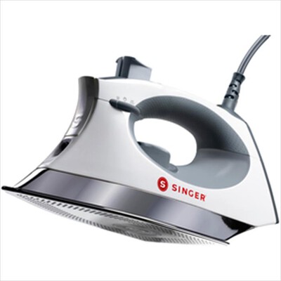 SINGER - Ferro da stiro a vapore STEAMCRAFT-Bianco/Grigio
