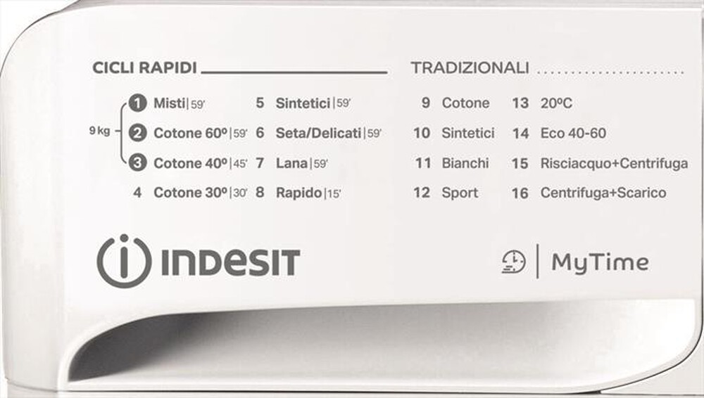 "INDESIT - Lavatrice MTWA 91283 W IT 9 Kg Classe D"