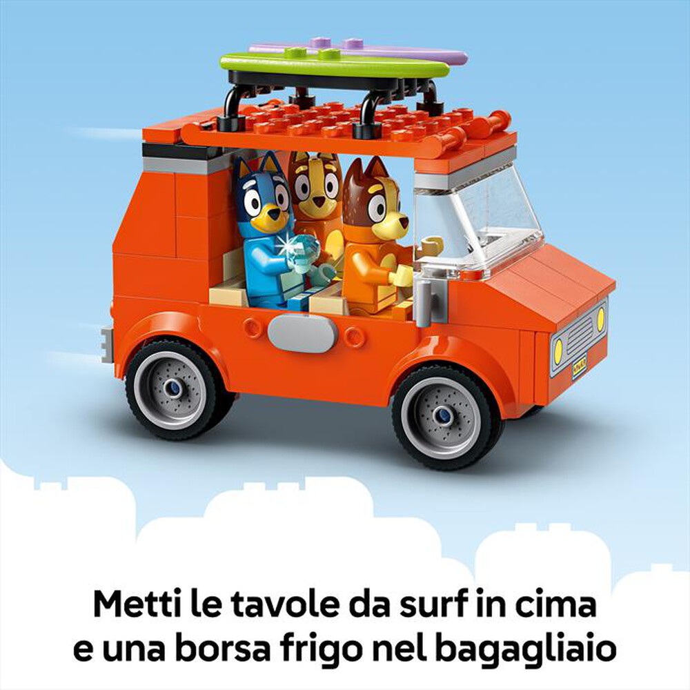 Immagine del prodotto LEGO - BLUEY Vacanza in spiaggia famiglia di BLUEY 11202