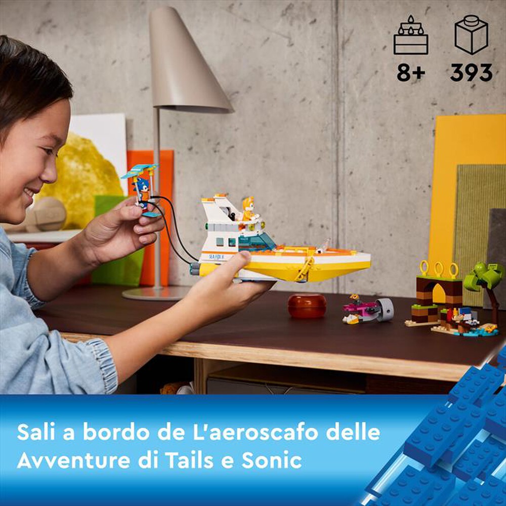 Immagine del prodotto LEGO - SONIC L&rsquo;aeroscafo delle avventure di Tails 76997