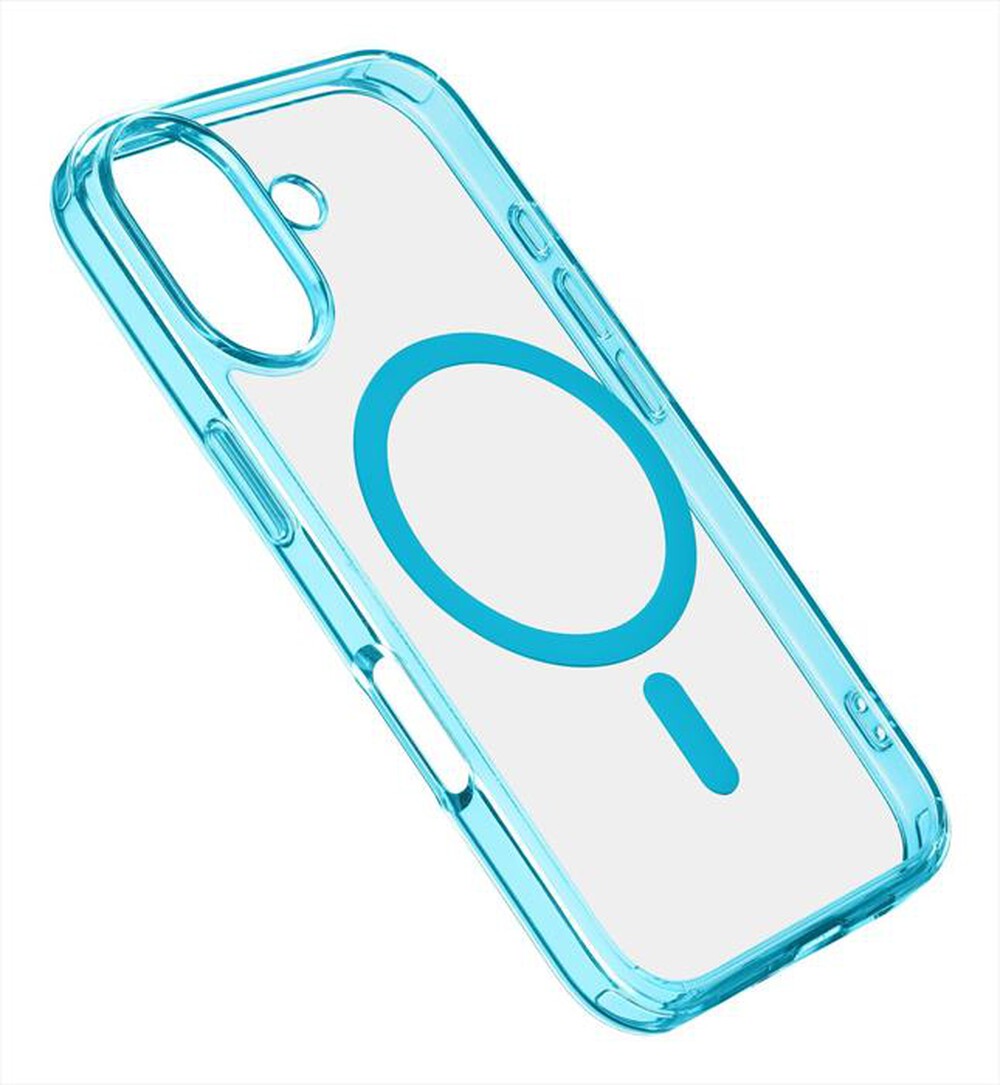 "CELLULARLINE - Cover case ICONIC MAG per iPhone 16-Blue"
