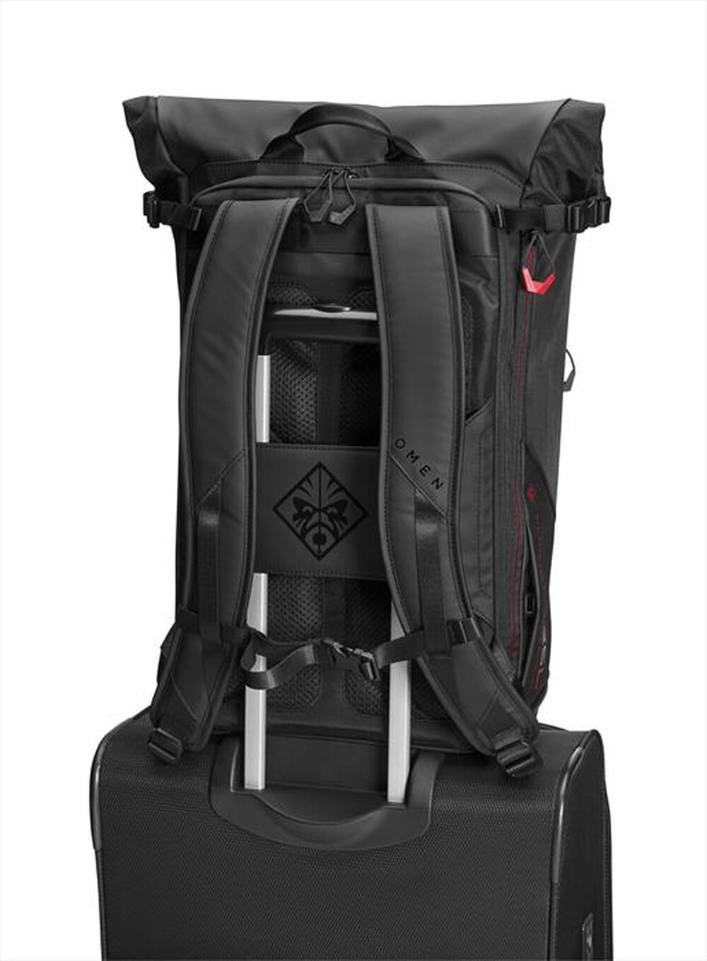 "HP - OMEN BY HP TRANSCEPTOR 15 ROLLTOP-Shadow Black"