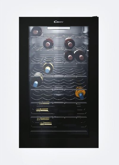 CANDY - Cantinetta CWC 150 EM/N Classe G 41 bottiglie-Nero