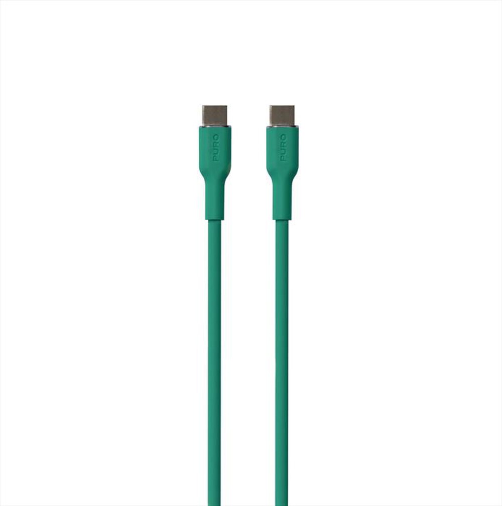 "PURO - Cavo di ricarica USB PUUSBCUSBCICONDKGRN-Jade"