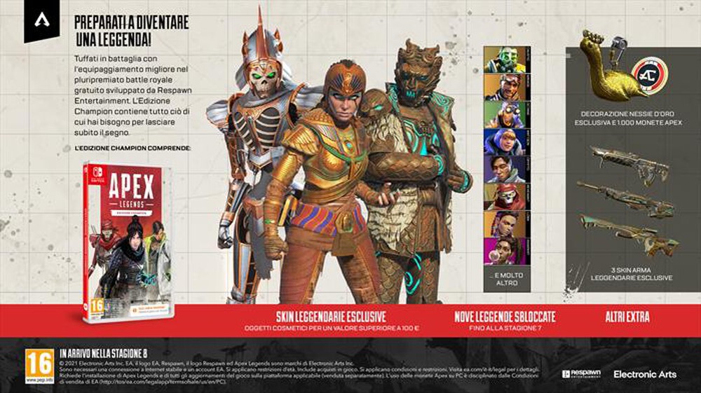 Immagine del prodotto ELECTRONIC ARTS - APEX - CHAMPION EDITION - Switch