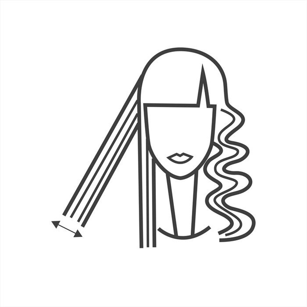 "BELLISSIMA IMETEC - Ferro per capelli conico GT15 200-BIANCO"