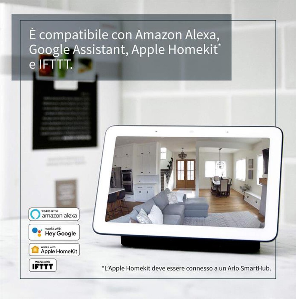 "ARLO - ESSENTIAL INDOOR 1 CAM-WHITE"