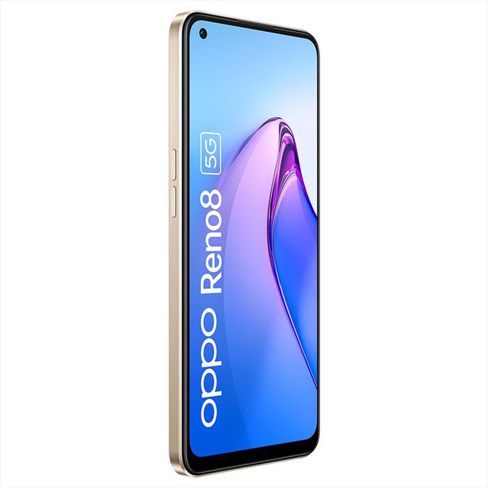 "OPPO - RENO8 5G-Shimmer Gold"