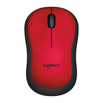 LOGITECH - M220 SILENT ROSSO-Rosso