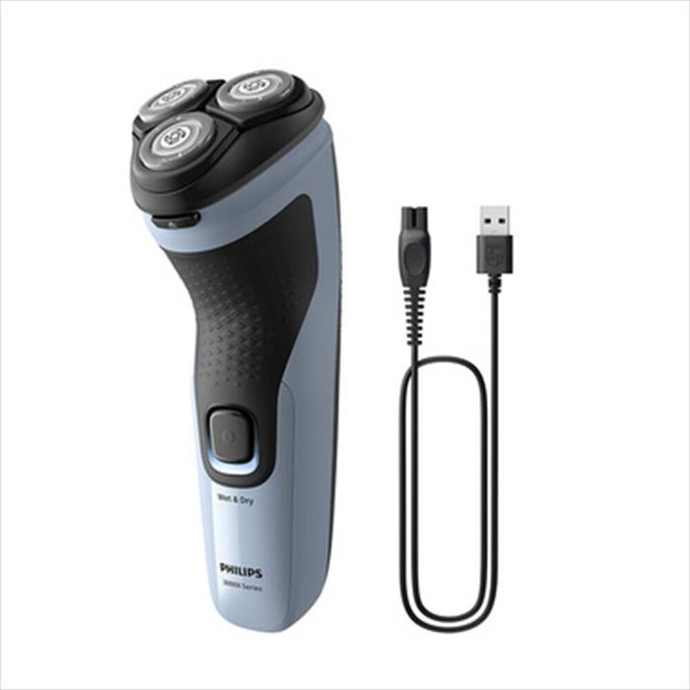 Immagine del prodotto PHILIPS - Rasoio uomo wet & dry X3003/00-Blu celeste