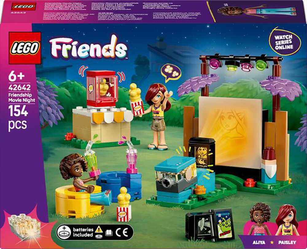 Immagine del prodotto LEGO - FRIENDS Movie Night dell&rsquo;amicizia 42642