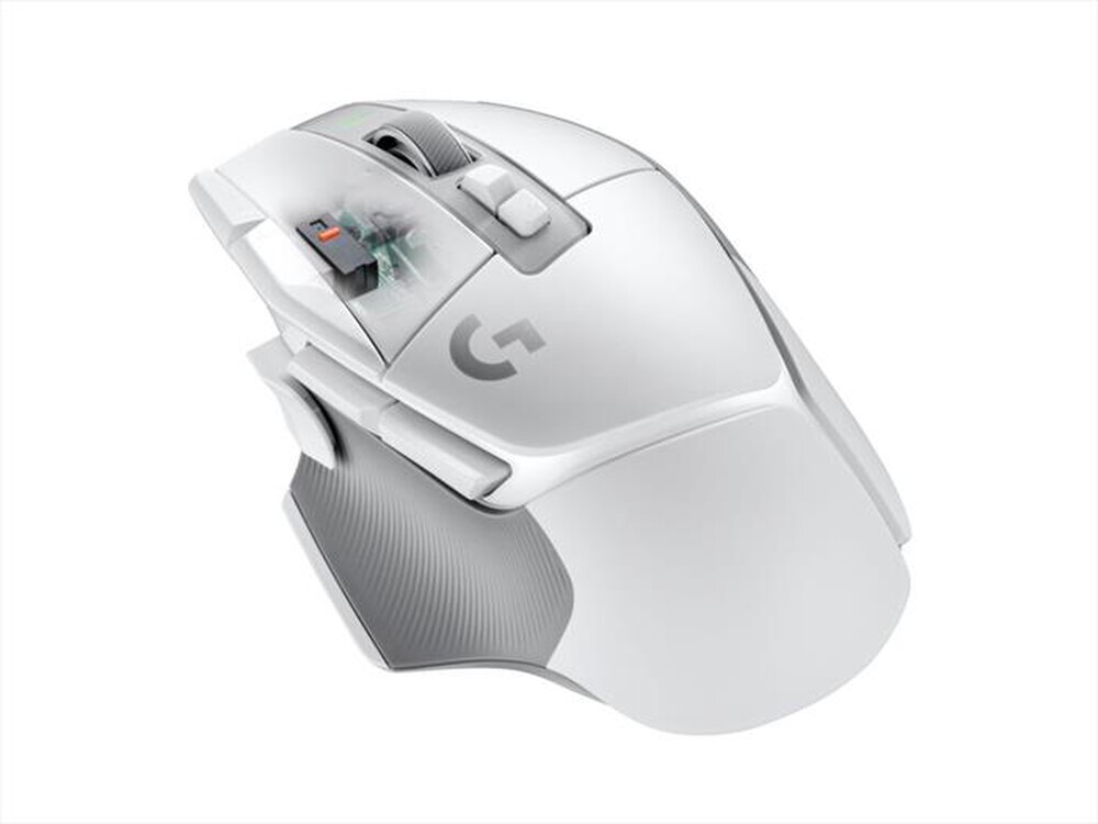 "LOGITECH - Mouse gaming G502 X LIGHTSPEED-Bianco"