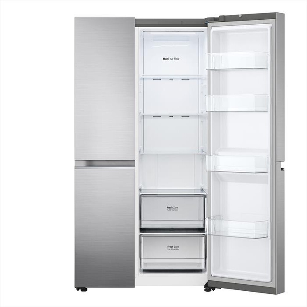"LG - Frigorifero side by side GSBV70PZTE Classe E-Acciaio inossidabile"