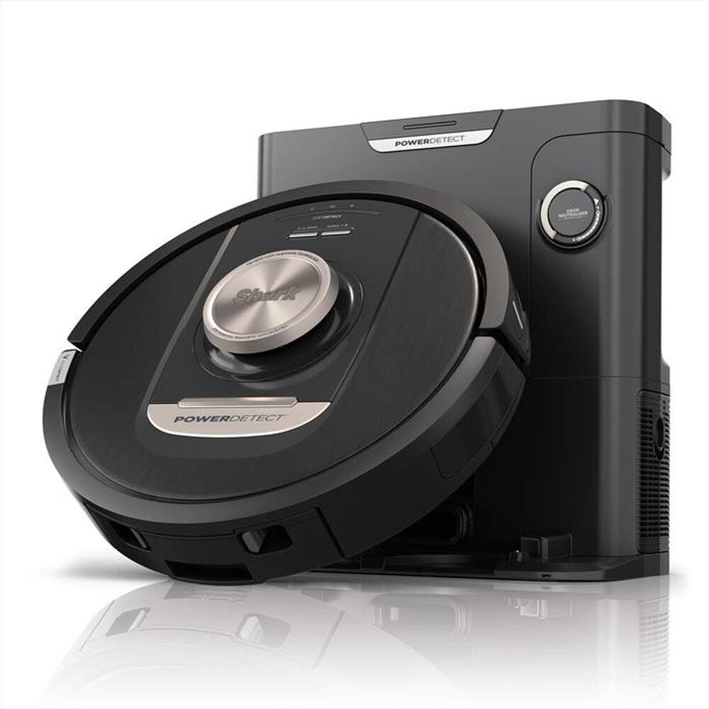 "SHARK - ROBOT POWERDETECT CON AUTOSVUOTAMENTO RV2820VEEU-Nero/ Champagne"