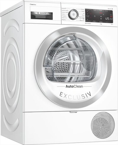 BOSCH - Asciugatrice WTX87MHEIT 9 Kg Classe A+++-BIANCA/Exclusiv